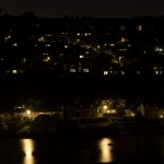 Noss Mayo at night