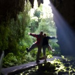 Glowworm caves