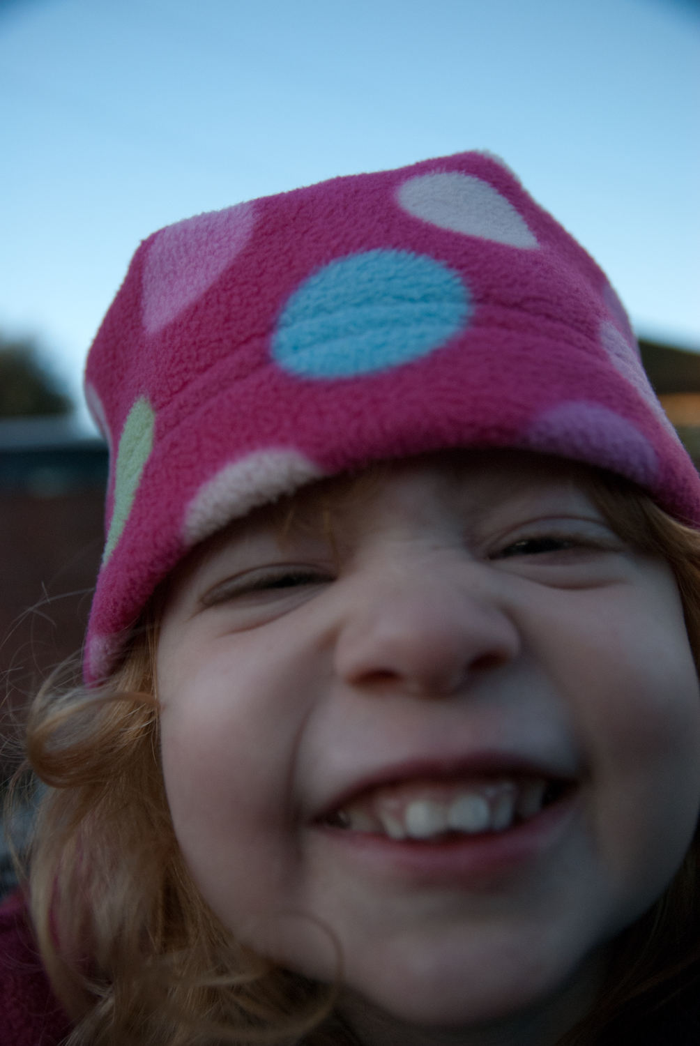 Cheesy grin! Cheesy grin!